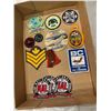 Image 1 : Assorted patches and stickers