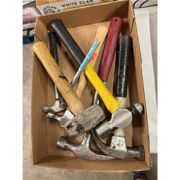 Assorted hammers