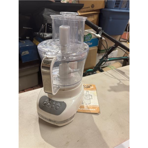Hamilton Beach food processor