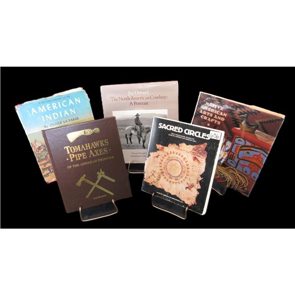 4 Native American Books- " The North American Cowboy: A Portrait" By Jay Dusard