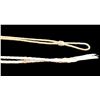 Image 3 : Braided Rawhide Roping Reins- 72"- Braided Rawhide Quirt- 32"