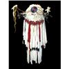 Image 3 : Contemporary Beaded Native Headdress With Ermine And Ribbon Drops- 34"
