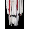 Image 4 : Contemporary Beaded Native Headdress With Ermine And Ribbon Drops- 34"