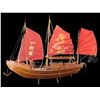 Image 2 : Large Chinese Model Sailing Ship- 35" X 38" X 11"