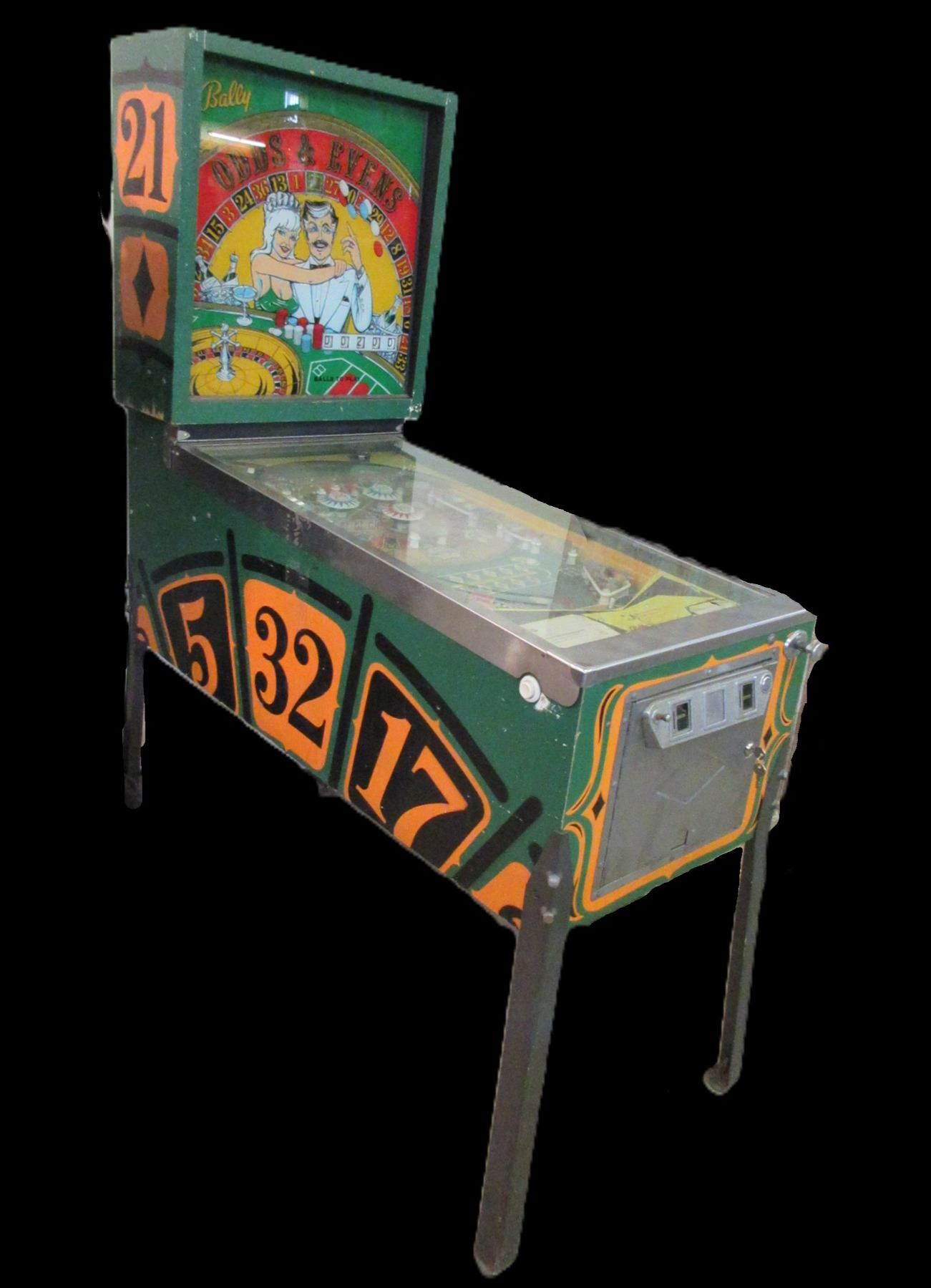 Bally Pinball Machine Key Bally Quarter Pin Ball Machine- Turns On But Does Not Light Up- Keys