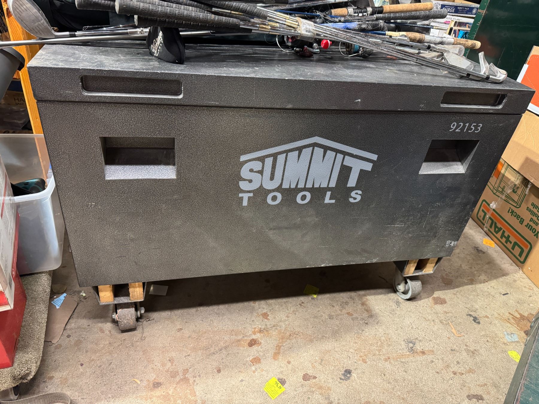 Summit storage box 48 inches long 24 inches wide and 33 inches tall