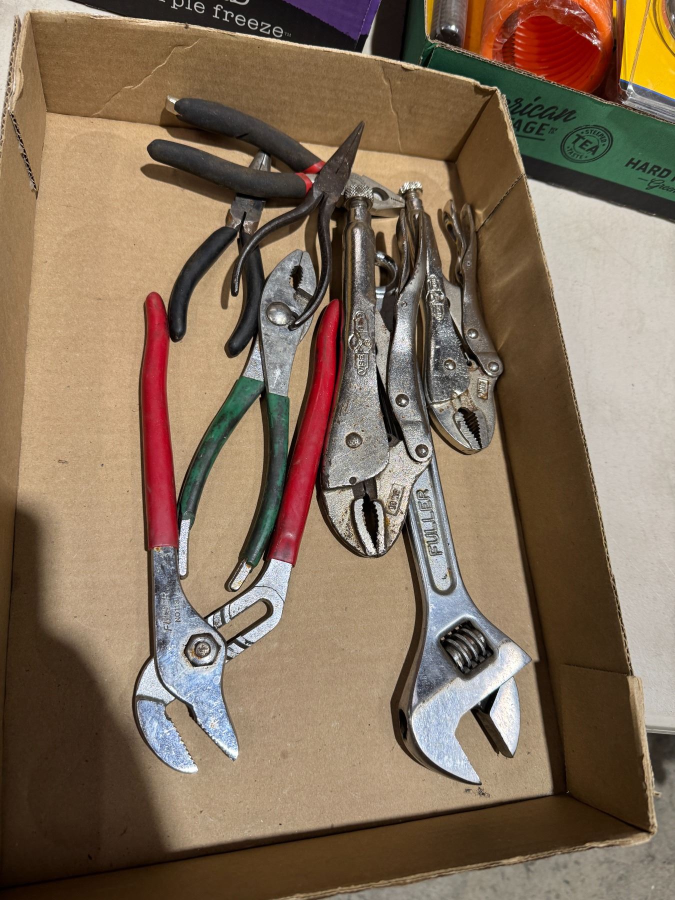 Vice grips and other tools
