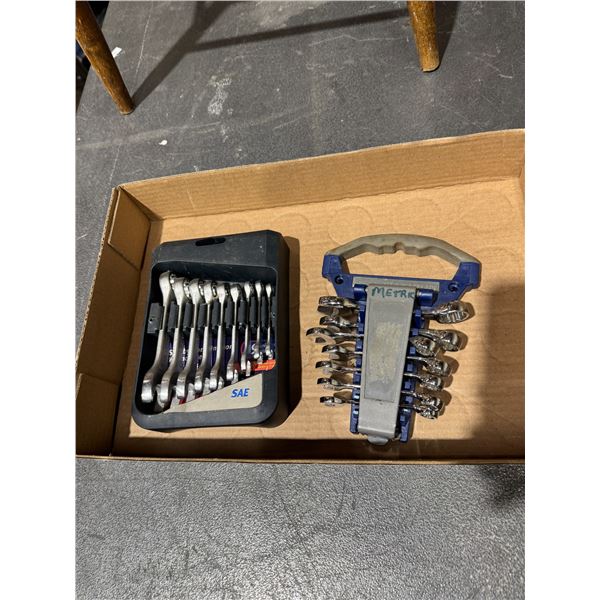 Metric and SAE wrench sets