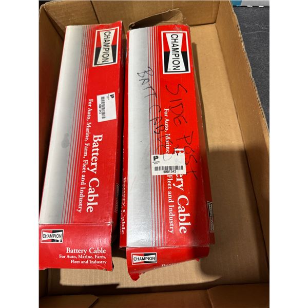 Campaign battery cables