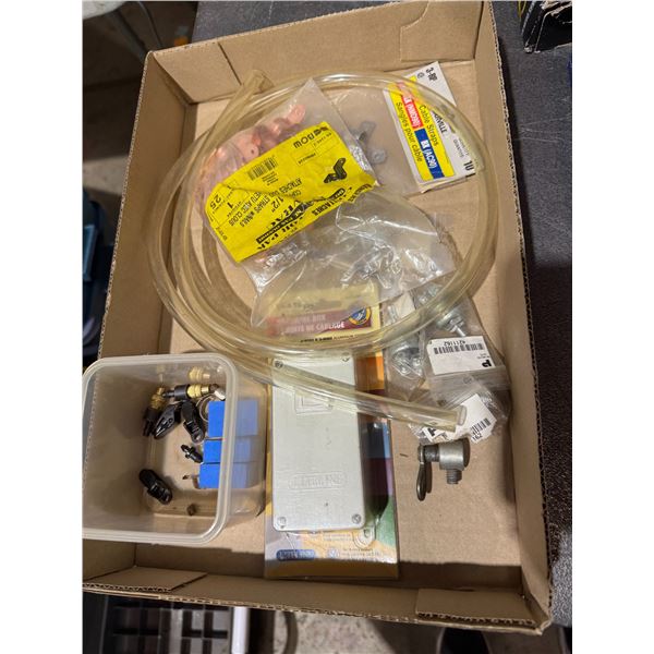 Copper clad straps, cable straps, hardwire box