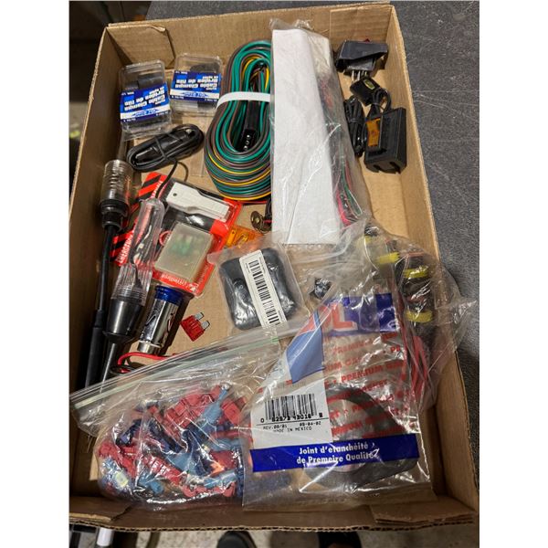 Cable, clamps, wires, etc.