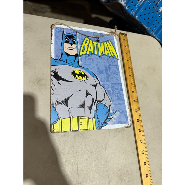 Batman tin sign