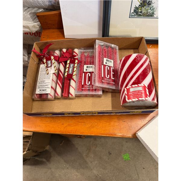 Candles pier, one imports