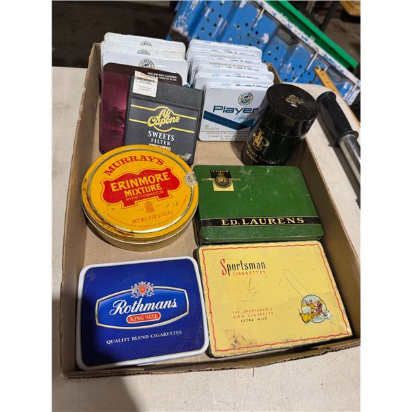 Tobacco tins collectibl