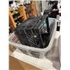 Image 1 : Laundry basket and crate