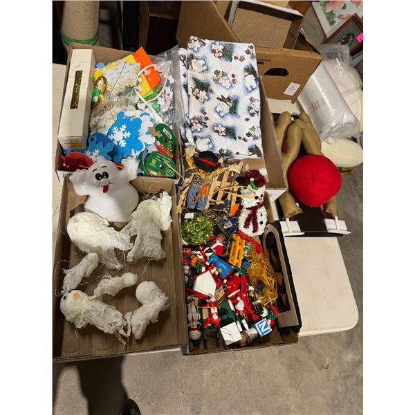 Halloween and Christmas decor