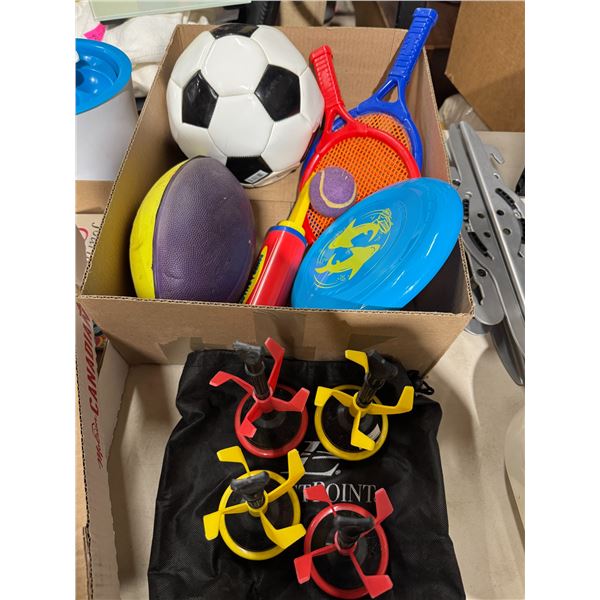 Assorted outdoor toys
