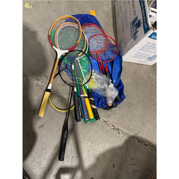 Badminton rackets