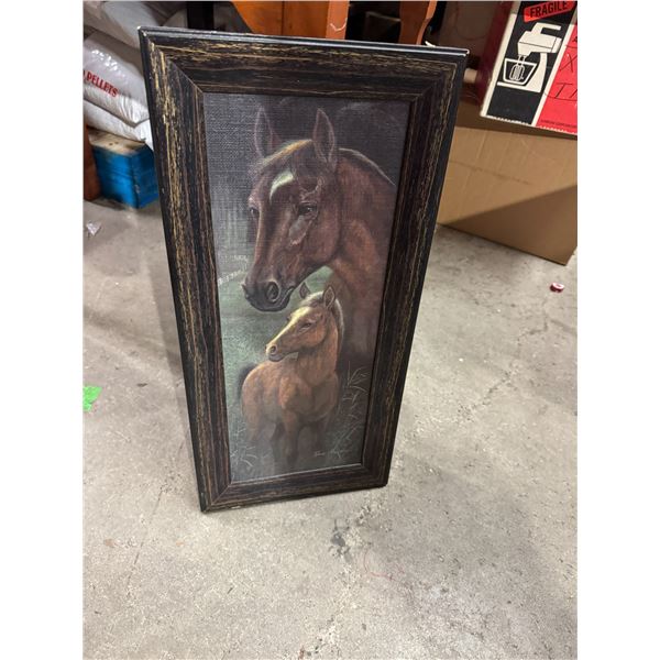 Horse wall hanging