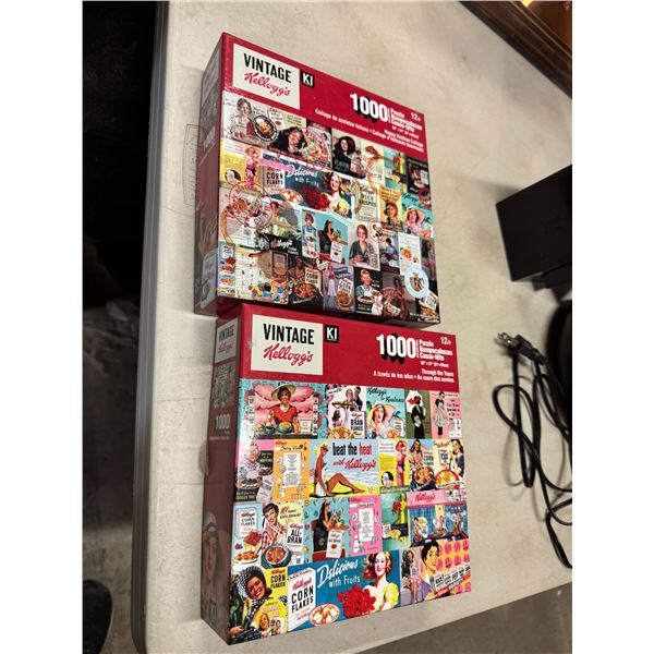 Vintage Kellogg's puzzles