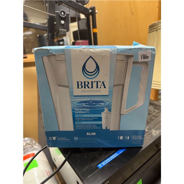 Britta water filter jug slim
