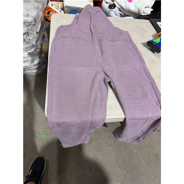 Coveralls says size large