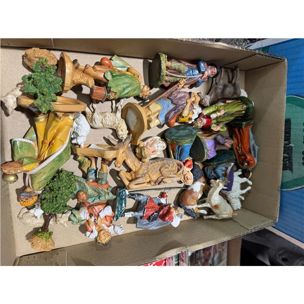 Christmas nativity pieces