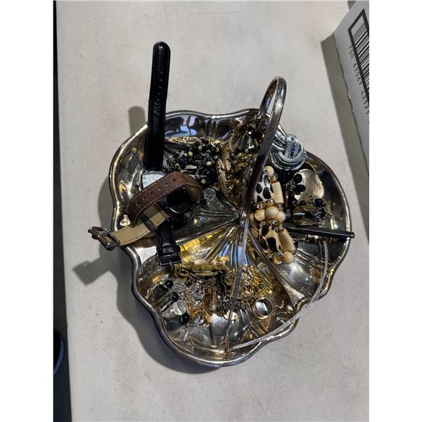 Tray and miscellaneous jewelry