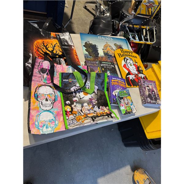 Halloween bags Halloween  R/C store display Gothic calendar/books