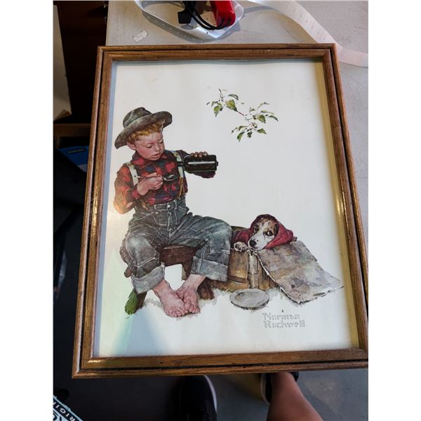 Norman Rockwell, wall hanging