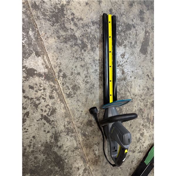 Yardwork, electric hedge trimmer