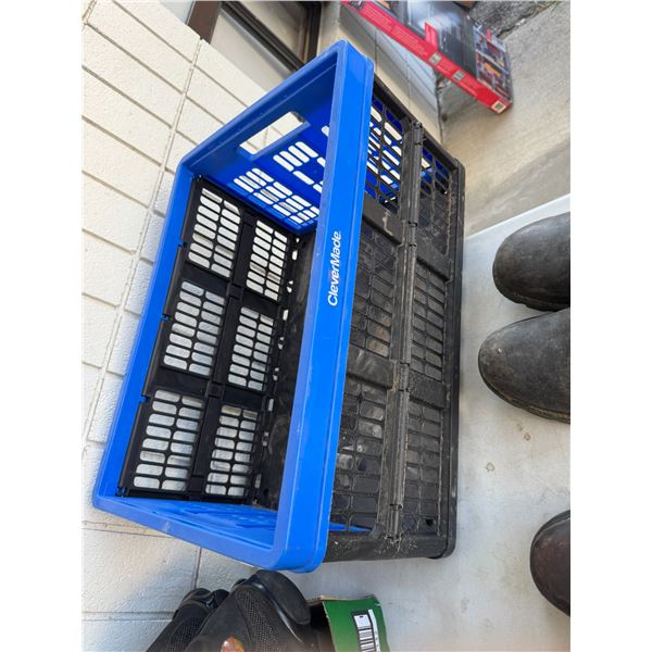 Folding crate