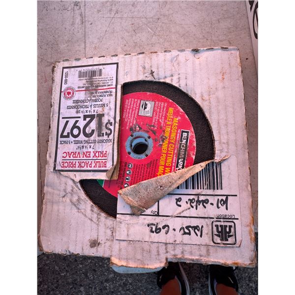 Masonary cutting discs