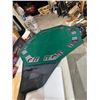 Image 1 : Foldable, portable poker table with carry bag