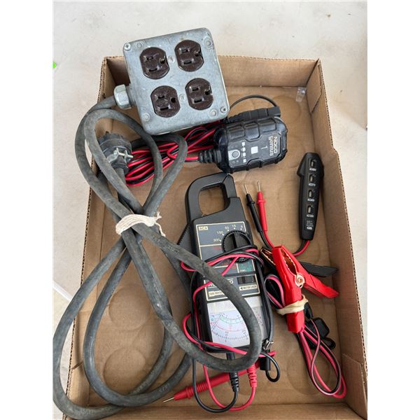Multimeter and other items