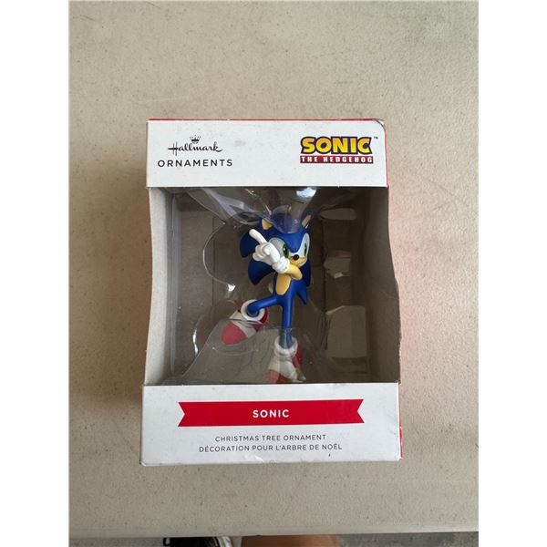 Sonic the hedgehog Hallmark ornament