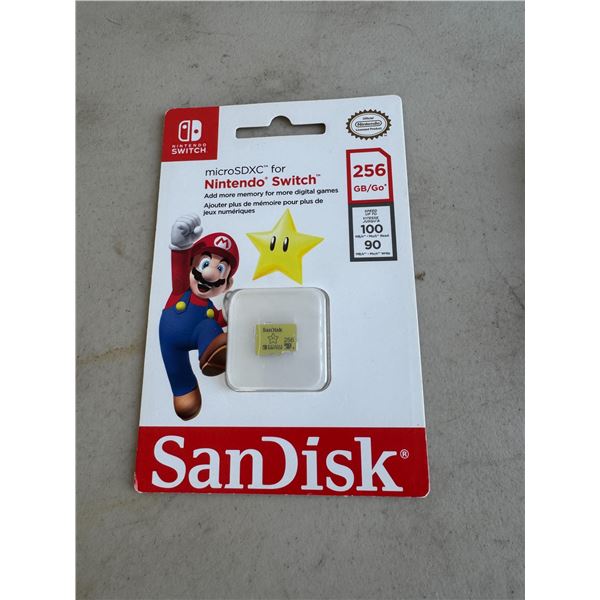 SD card for Nintendo switch