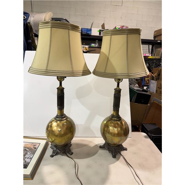 Pair of lamps