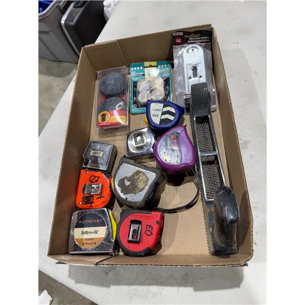 Tape measure measures and other items