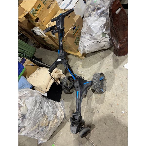 MGI ZIP Navigator electric golf cart. No battery or charger. Untested.