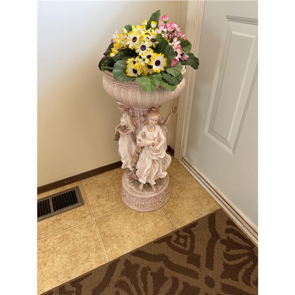 Planter with flowers