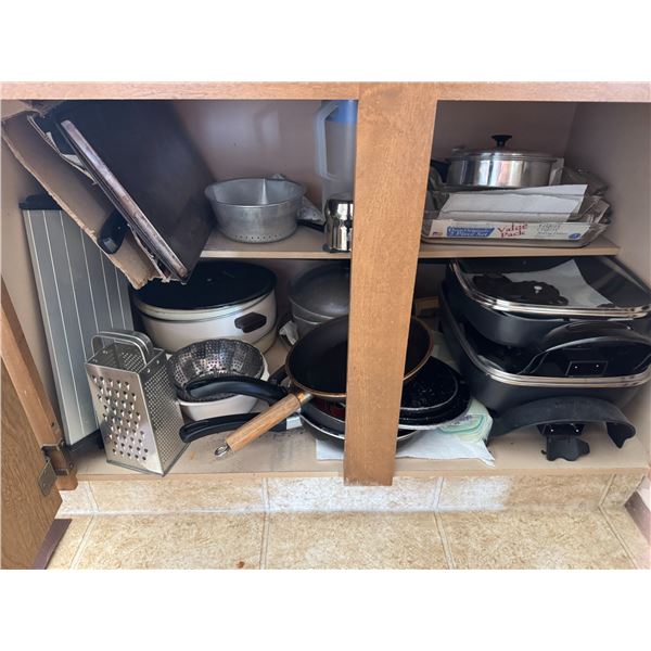 Electric frying pan and other kitchen items