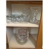 Image 4 : Assorted crystal vases, highball glasses, and glass jug