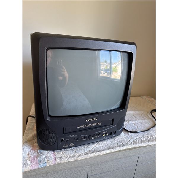 Citizen TV with VCR player