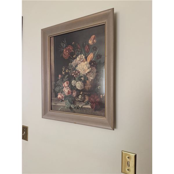 Floral wall decor