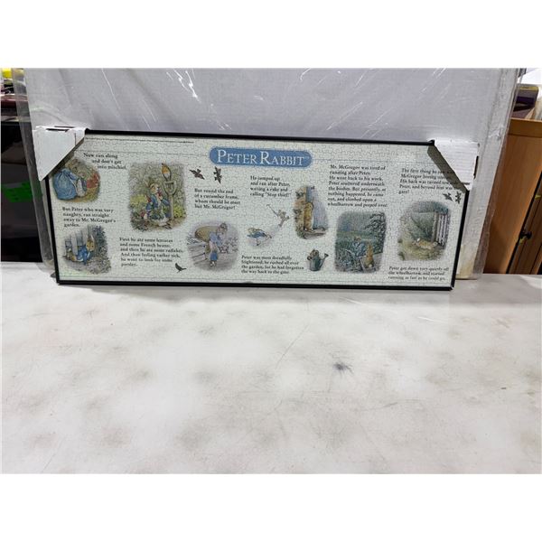 Peter rabbit puzzle wall hanging
