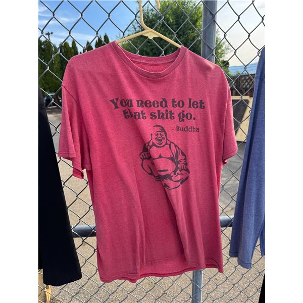 Buddha t shirt large