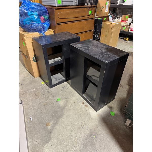 Pair of side tables