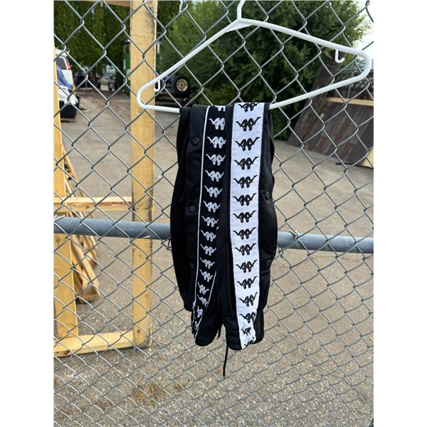 KAPPA pants size large tear away pants