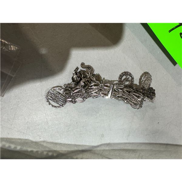 Charm   bracelet  Sterling